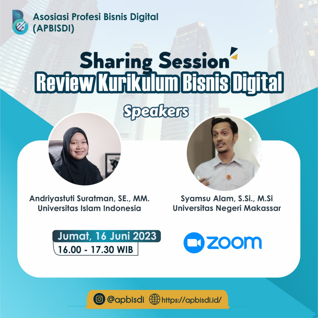 Sharing Session : Review Kurikulum Bisnis Digital